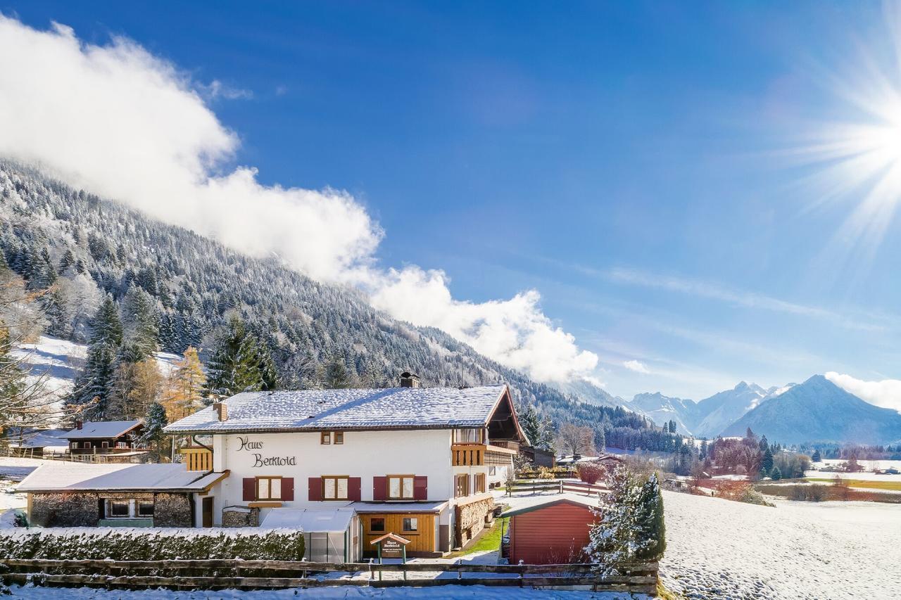 "Haus Berktold" - Annehmlichkeiten Von 4-Sterne Familien-Und Wellnesshotel Viktoria Koennen Mitbenutzt Werden Oberstdorf Exterior photo
